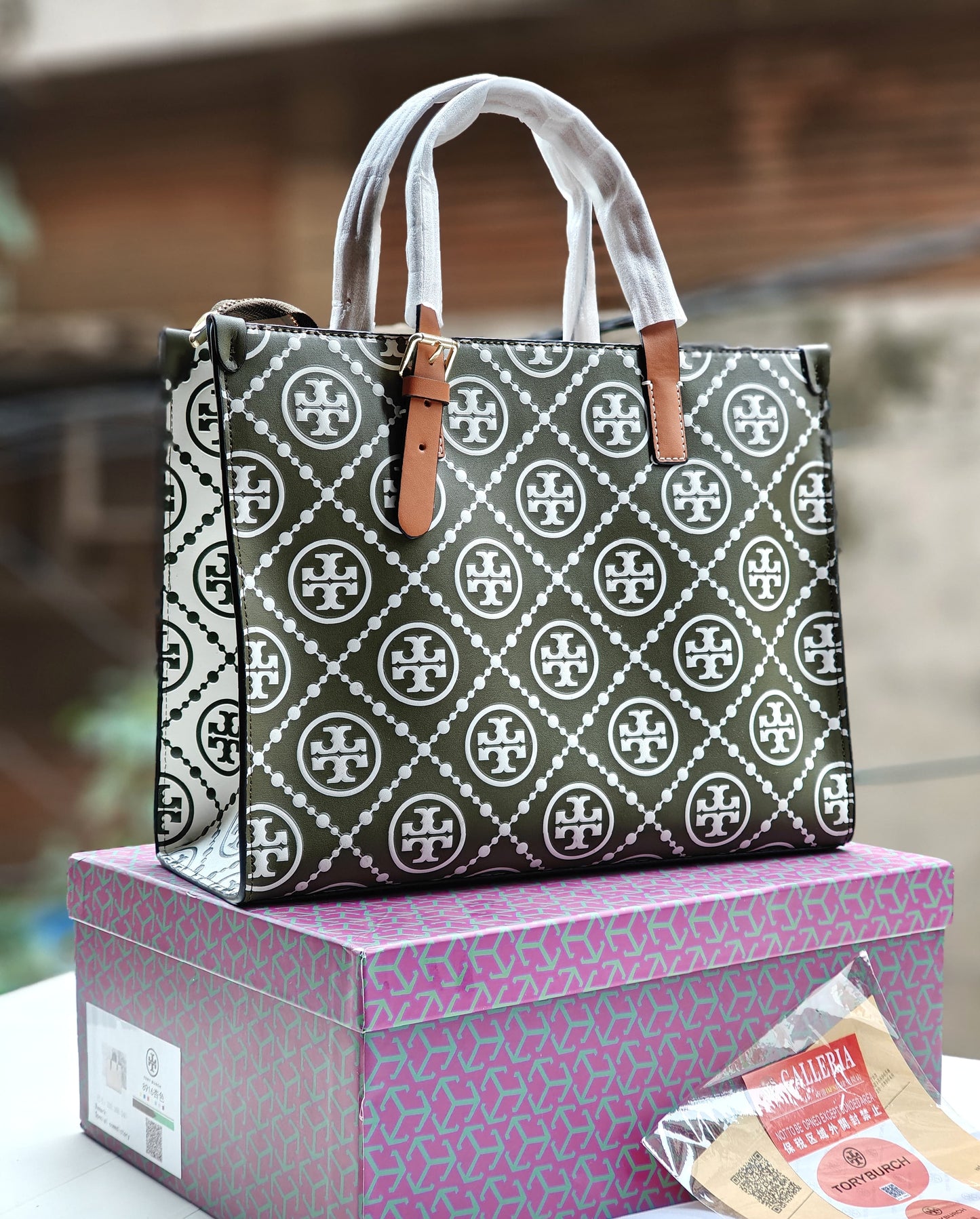 Luxury tb tote bag