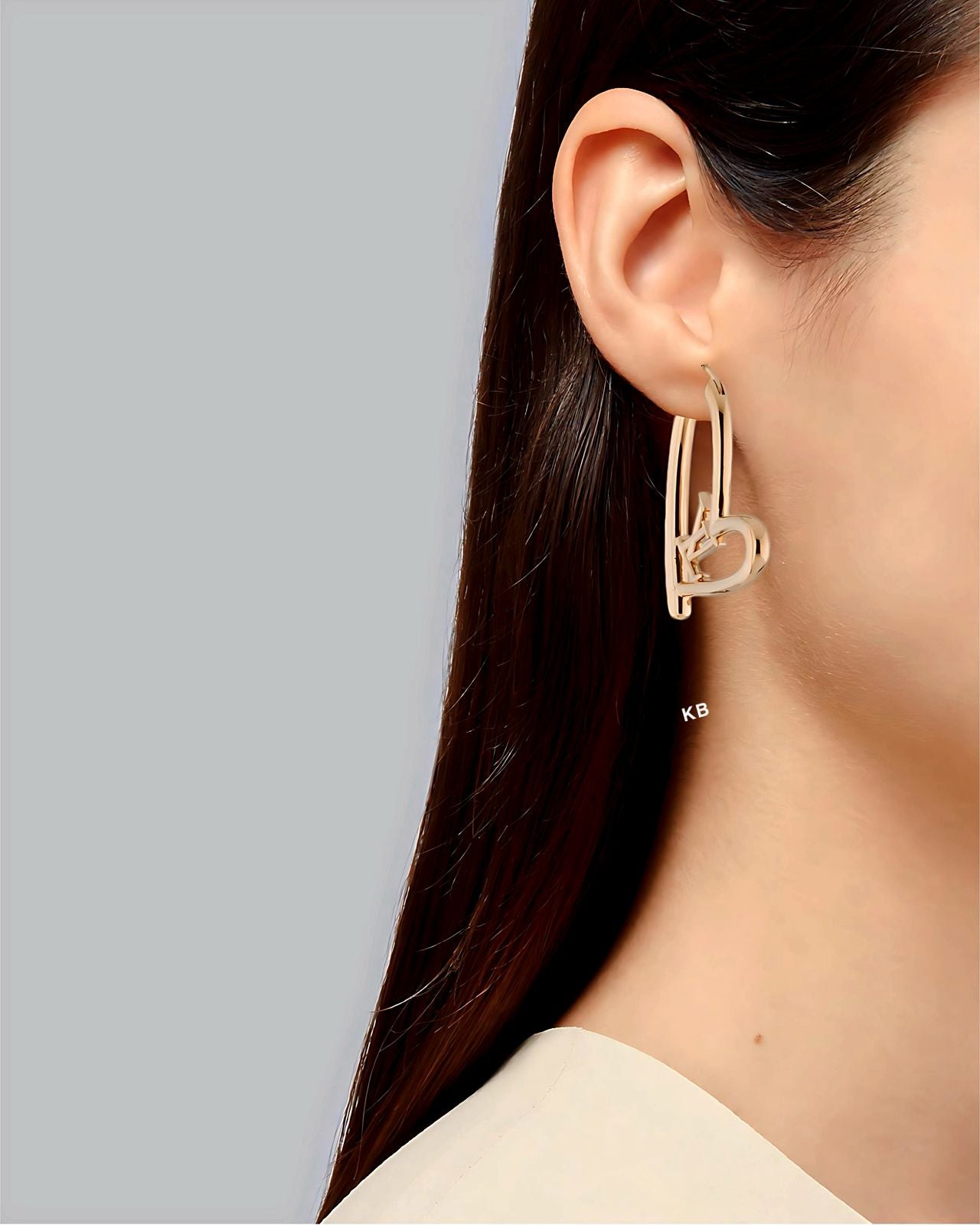 Fall In Love Earrings | Elegant Hollow Heart Design