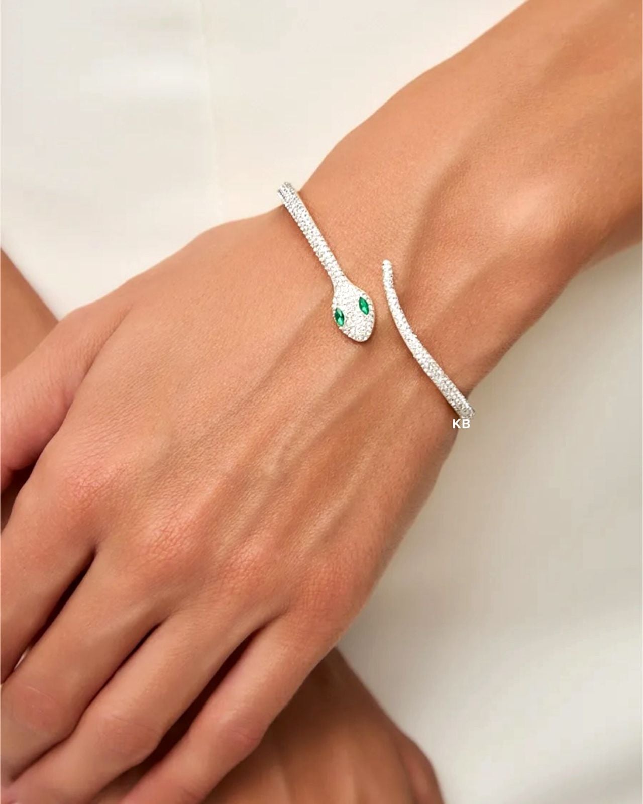 Luxury Serpent Cuff Bangle