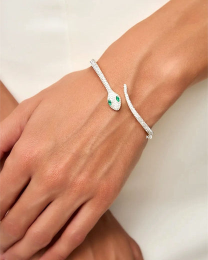 Luxury Serpent Cuff Bangle