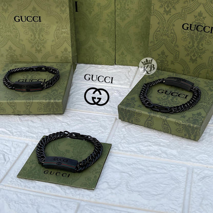 Luxury Black Chain unisex Bracelet