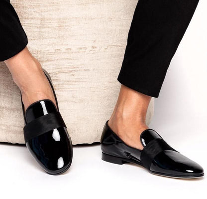 Premium Boys’ Loafers | Patent Wrinkle-Free Design