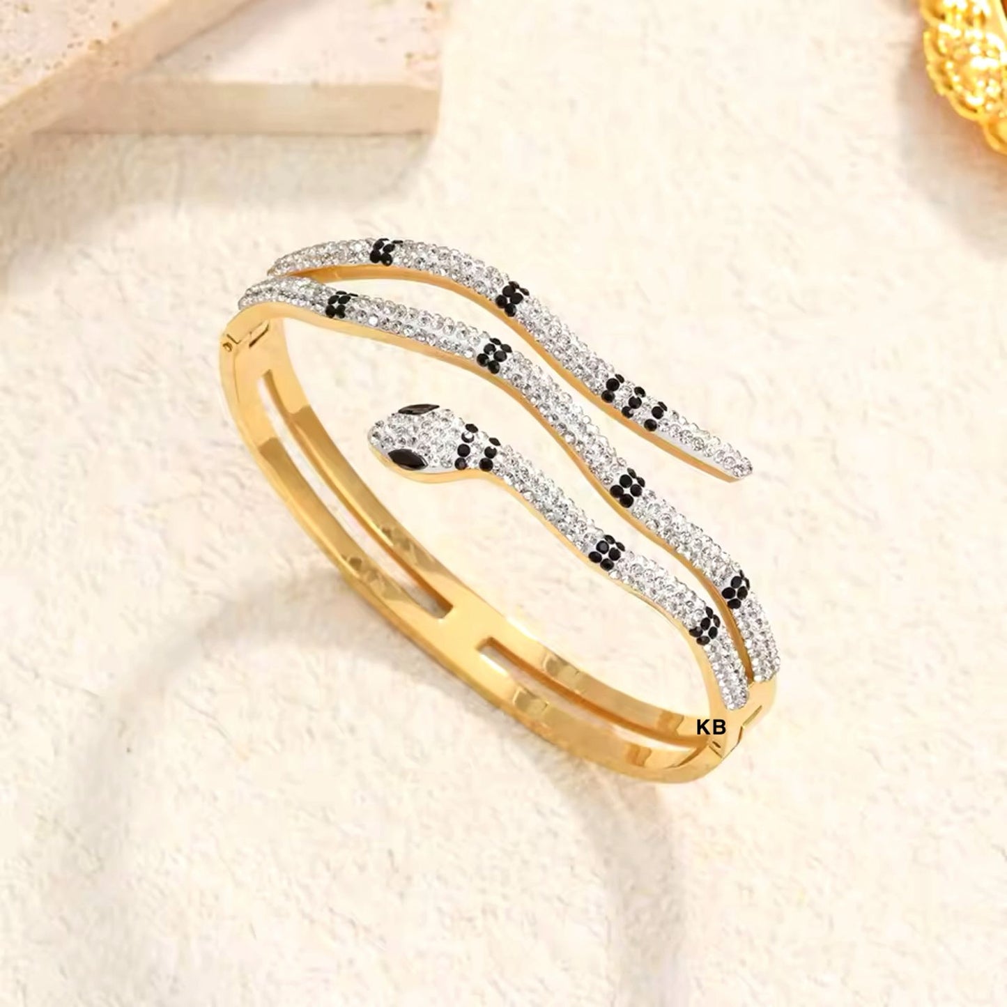 Premium Serpent Cuff Bangle