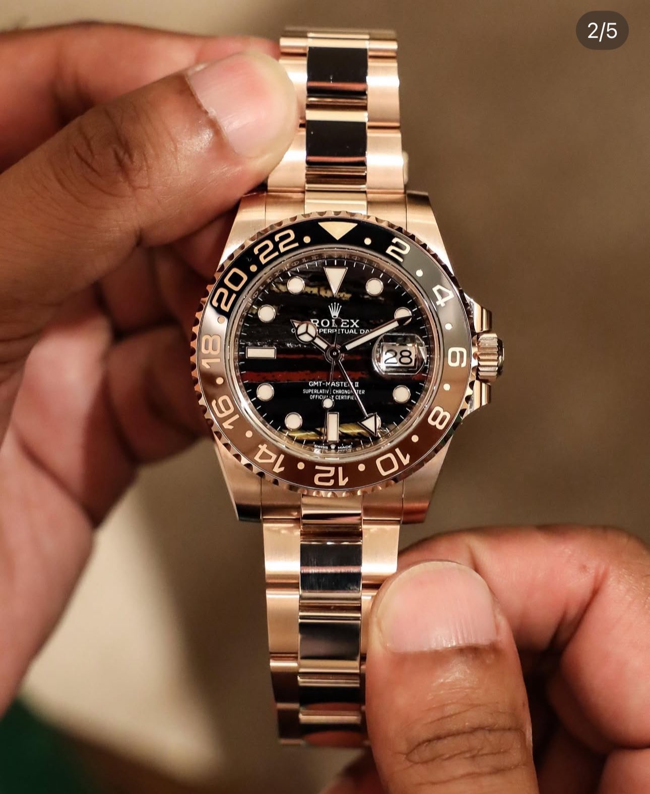 Amazing luxury rlx men's watch