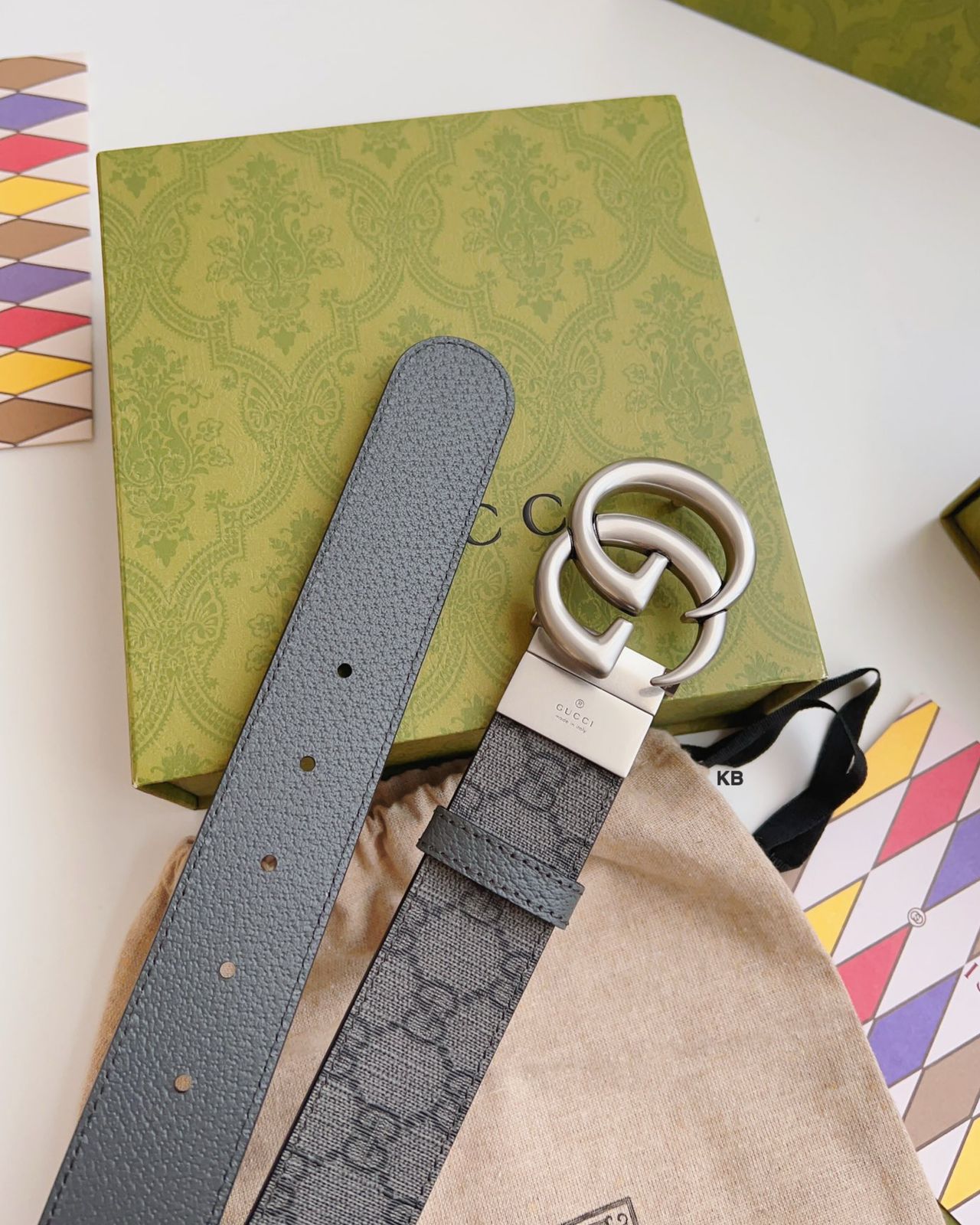 Luxury GG Marmont Reversible Belt