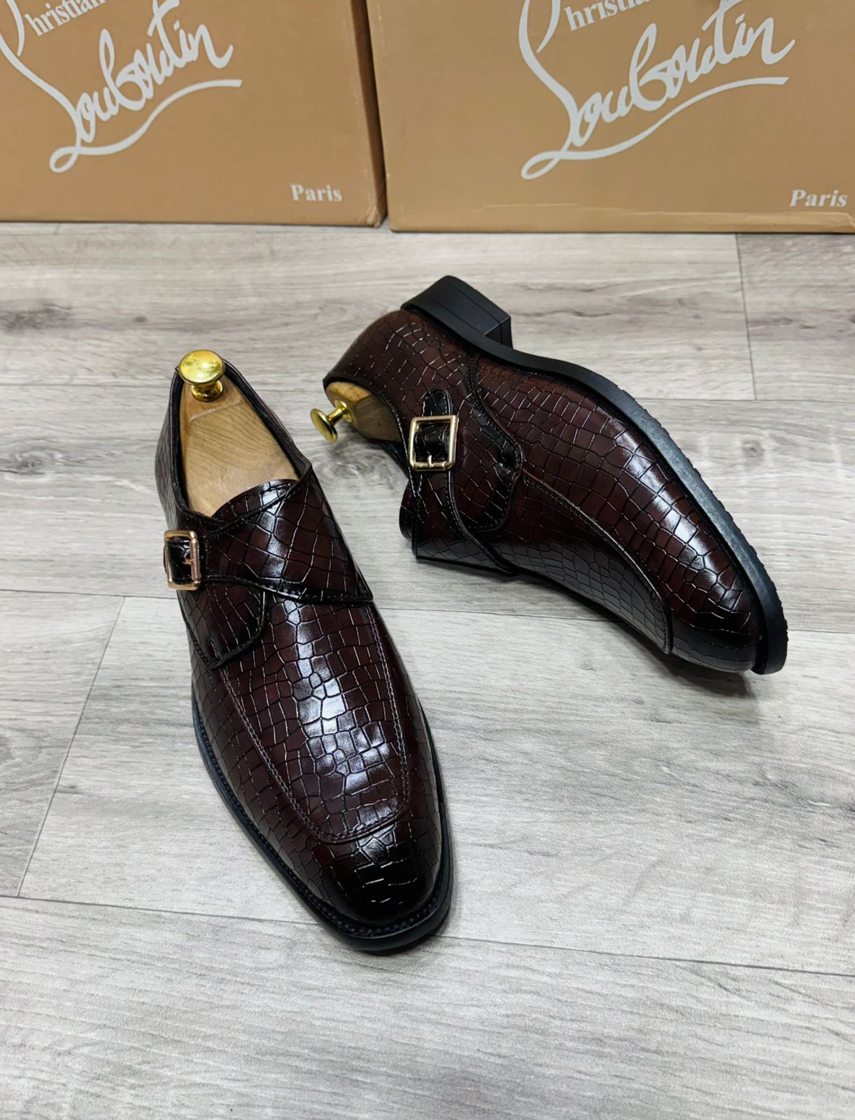 christian louboutin monk shoes(Boys)