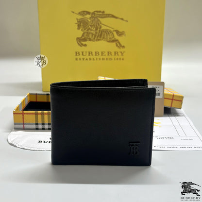 AMAZING TB LOGO GRAIN LEATHER WALLET
