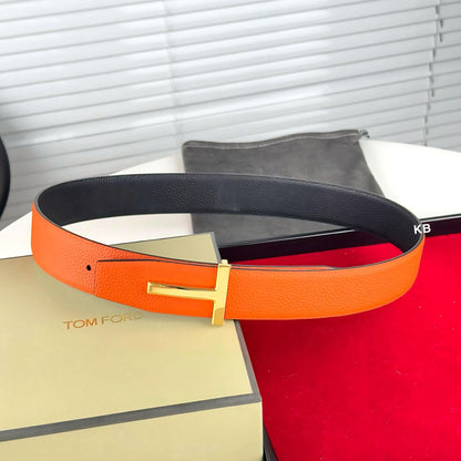 Premium Italian Leather Belt with Elegant Buckle – Unisex Edition