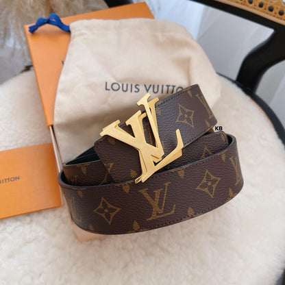 Luxury Monogram Buckle Belt (Unisex)
