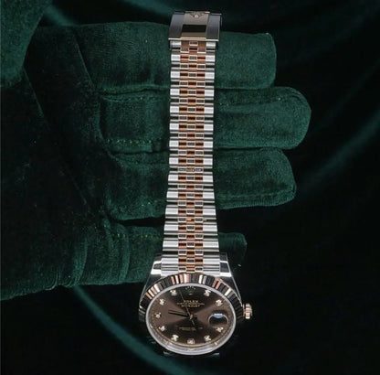 Elegant Oyster-Inspired Automatic Watch for Men