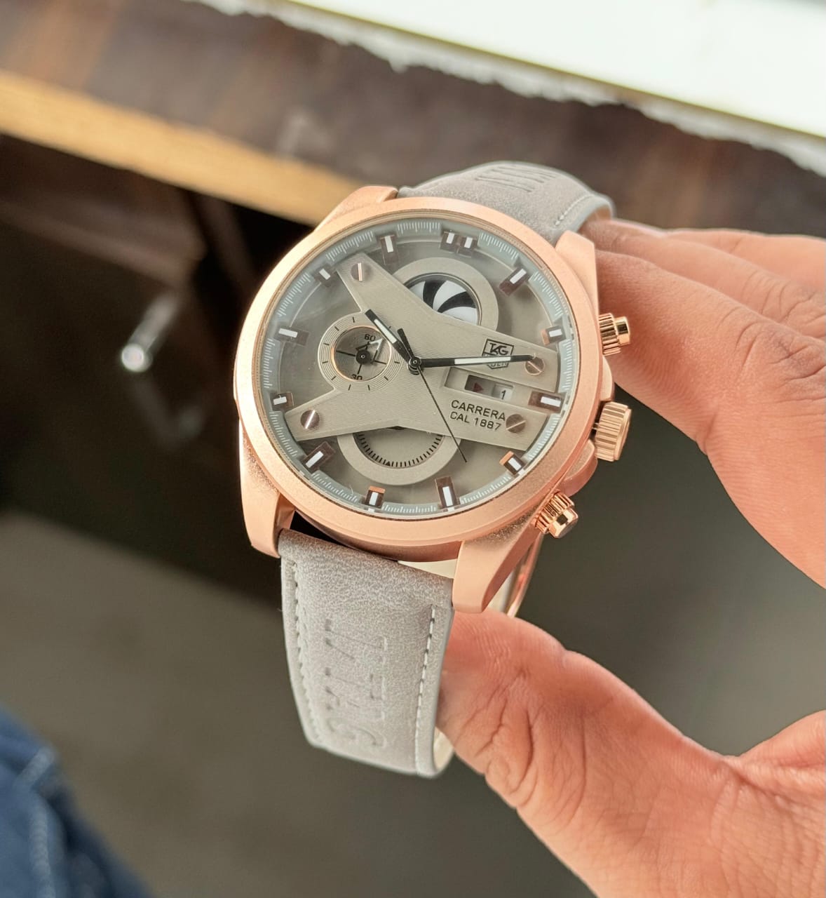 Luxury Sport Automatic Men’s Chronograph Watch