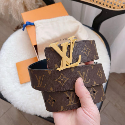 Luxury Monogram Buckle Belt (Unisex)