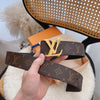 Luxury Monogram Buckle Belt (Unisex)