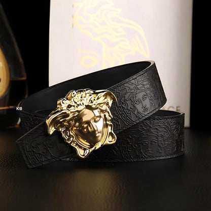 Amazing Medusa Embossed Reversible belt