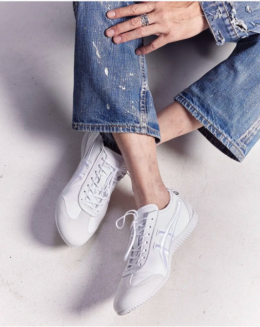 Premium White Driving Sneakers for Men