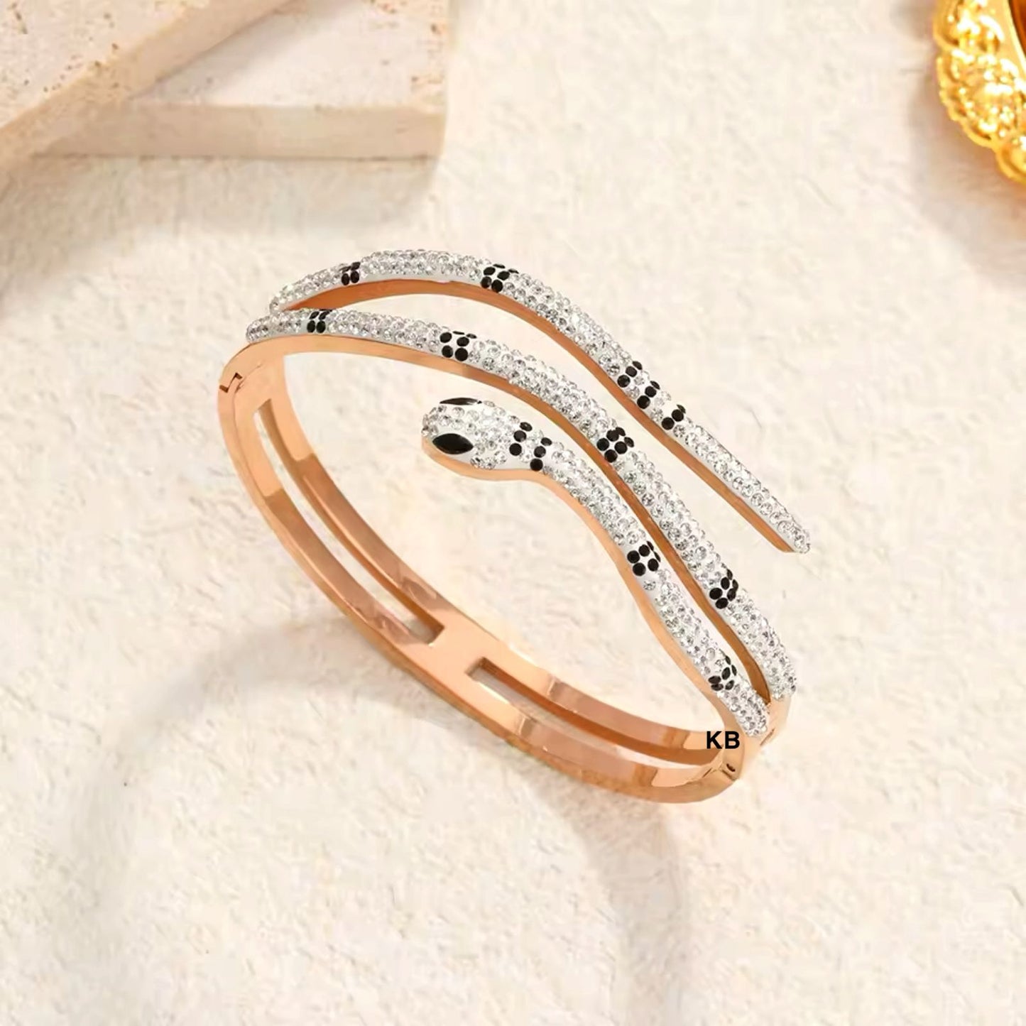 Premium Serpent Cuff Bangle